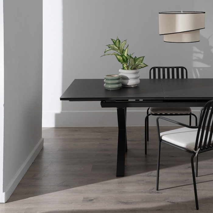 Masa Extensibila Blat Ceramic  Antracit CreativDeco - Design Contemporan Modern [15]
