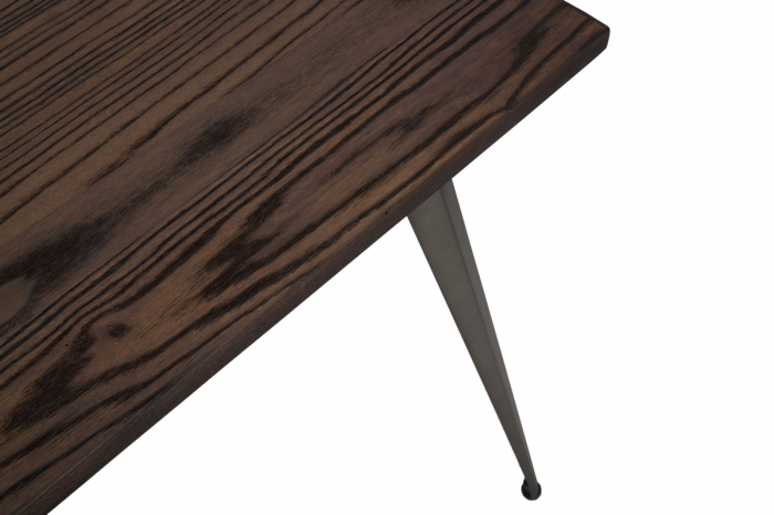 Masa dining industriala vintage lemn si metal CreativDeco [4]