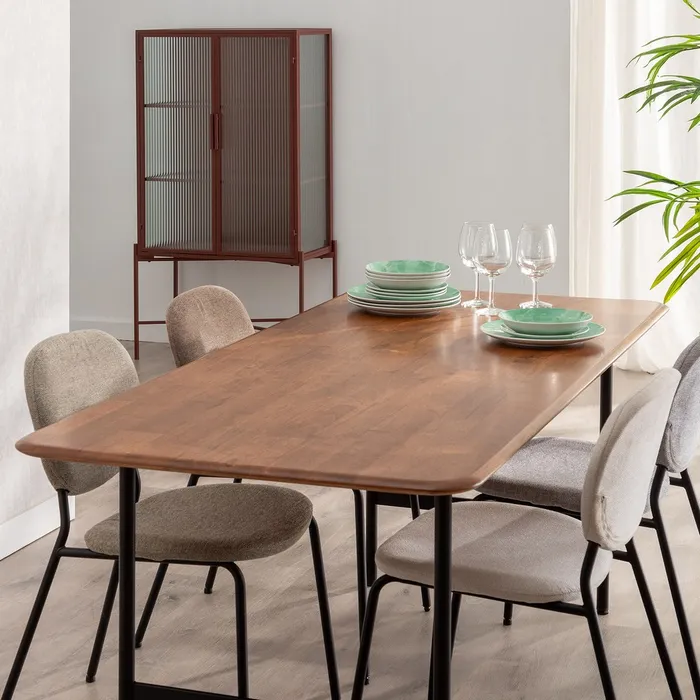 Masa dining lemn cauciuc|Mese moderne pentru dining [2]