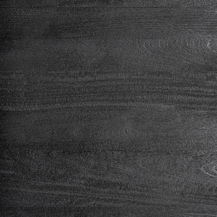 Masa de dining din lemn de mango negru cu picior central PÈTRIA [7]