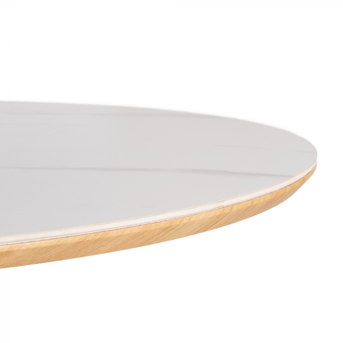 Masa Dining Luxoasa Ceramica Marmura Alba CreativDeco - Design Contemporan [4]