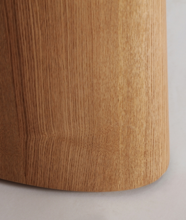 Masă dining ovală MDF furnir nuc SOMA – titlu imagine principală [4]