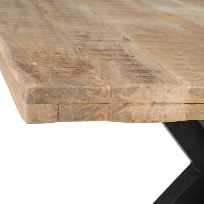Masa din Lemn Mango CreativDeco - Design Industrial pentru Dining [4]