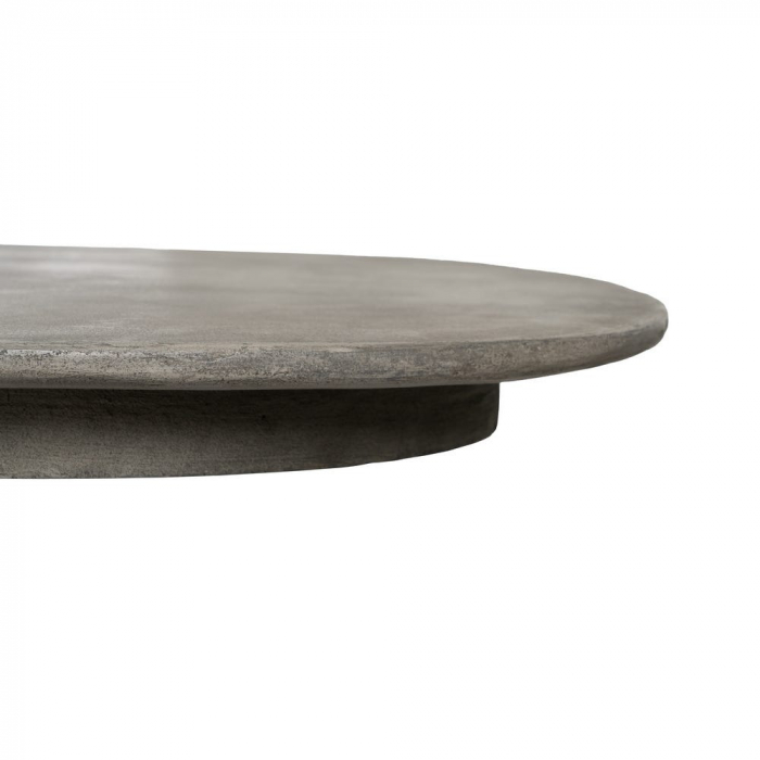 Masă dining microciment gri 300 cm – stil japandi statement [4]