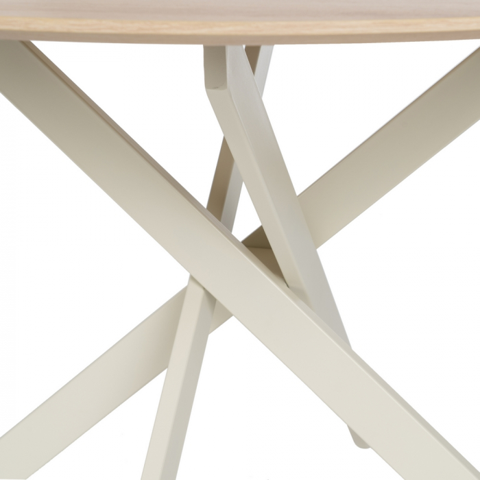 Masa Rotunda MDF si Metal CreativDeco - Design Modern pentru Dining [5]