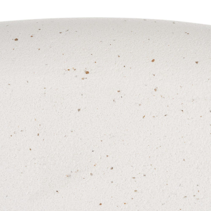 Masă de dining rotundă cu finisaj terrazzo și bază sculpturală [10]