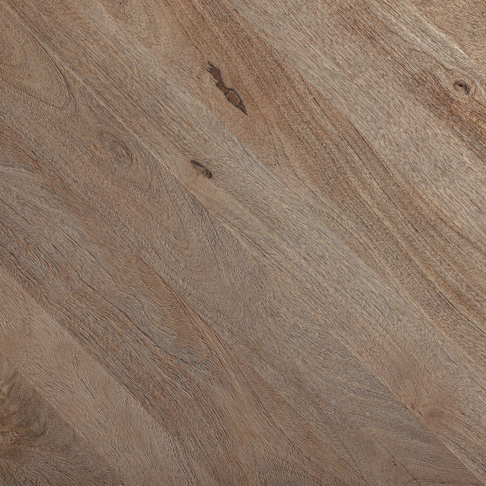 Masă de dining rotundă din lemn de mango cu picior central sculptural Jacquard [5]