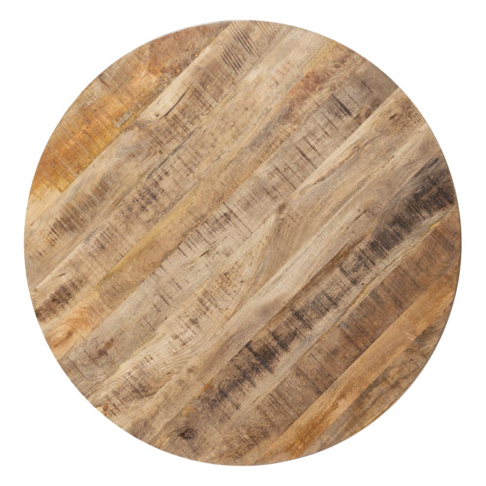 Masa Rotunda Lemn Mango CreativDeco - Decor Modern Industrial [7]