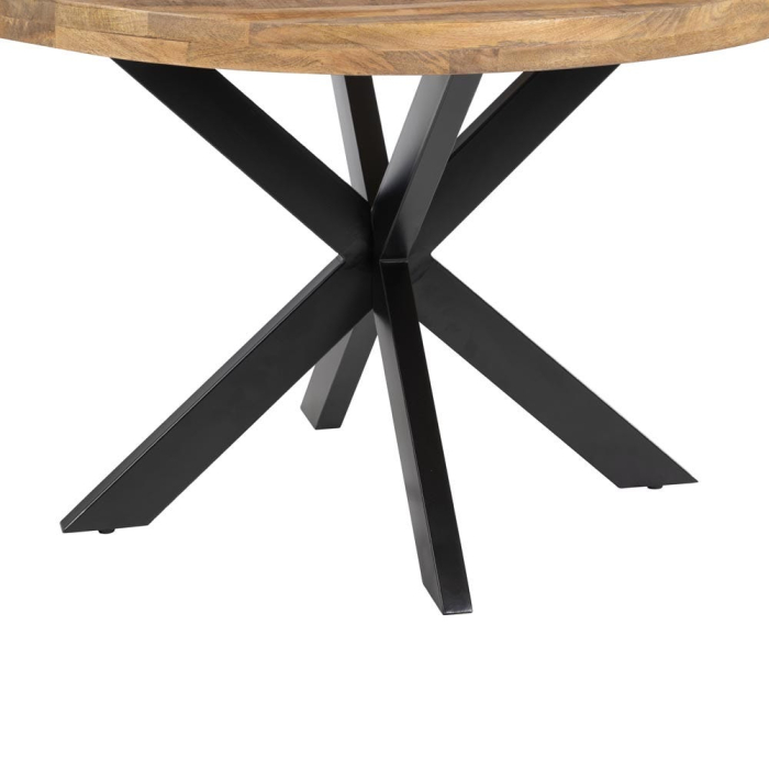 Masa Rotunda Lemn Mango CreativDeco - Decor Modern Industrial [7]