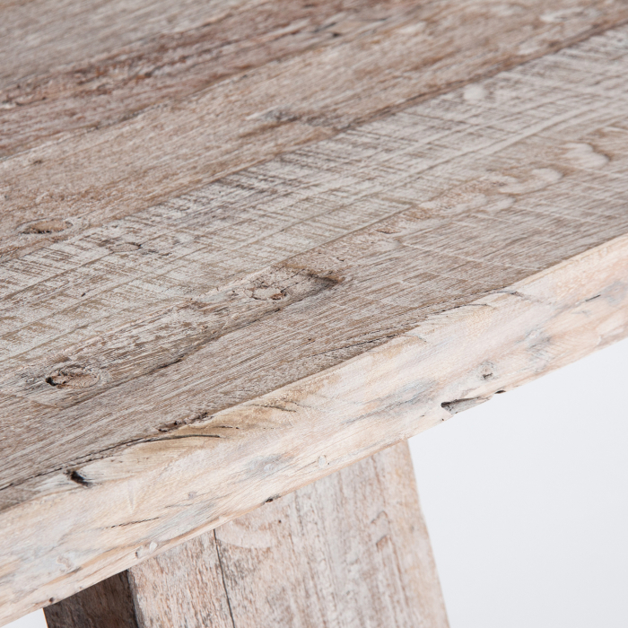 Masa dining etnica mare lemn mango alb|Mese familiale [3]