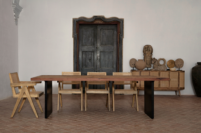 Masa dining lemn shorea stil industrial|Mese sufragerie impresionante [2]
