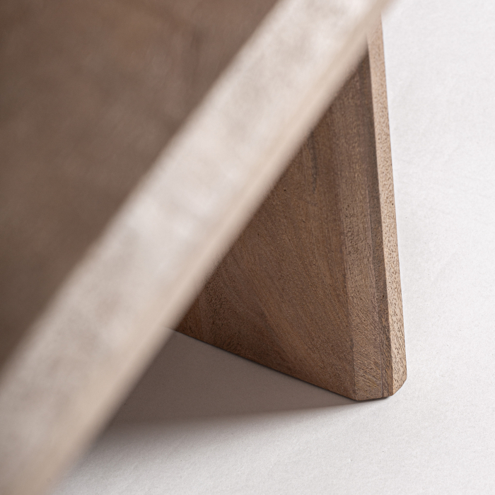 Masă dining din lemn de mango cu picioare tip panou [5]