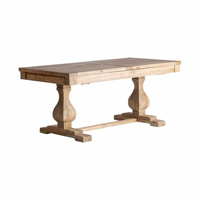 Masa dining extensibila rustica lemn reciclat|Mese adaptabile [2]