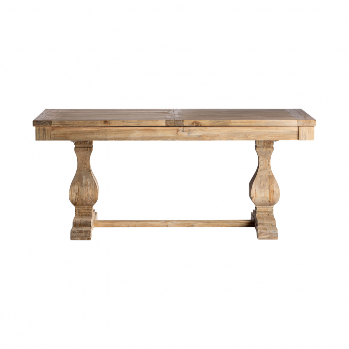 Masa dining extensibila rustica lemn reciclat|Mese adaptabile [3]