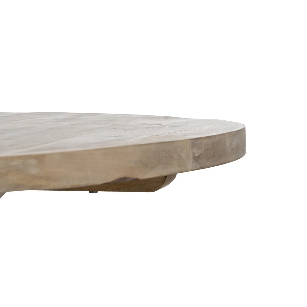 Masa Dining Lemn Mango Natural Antichizat,120 CM - CreativDeco.ro [7]