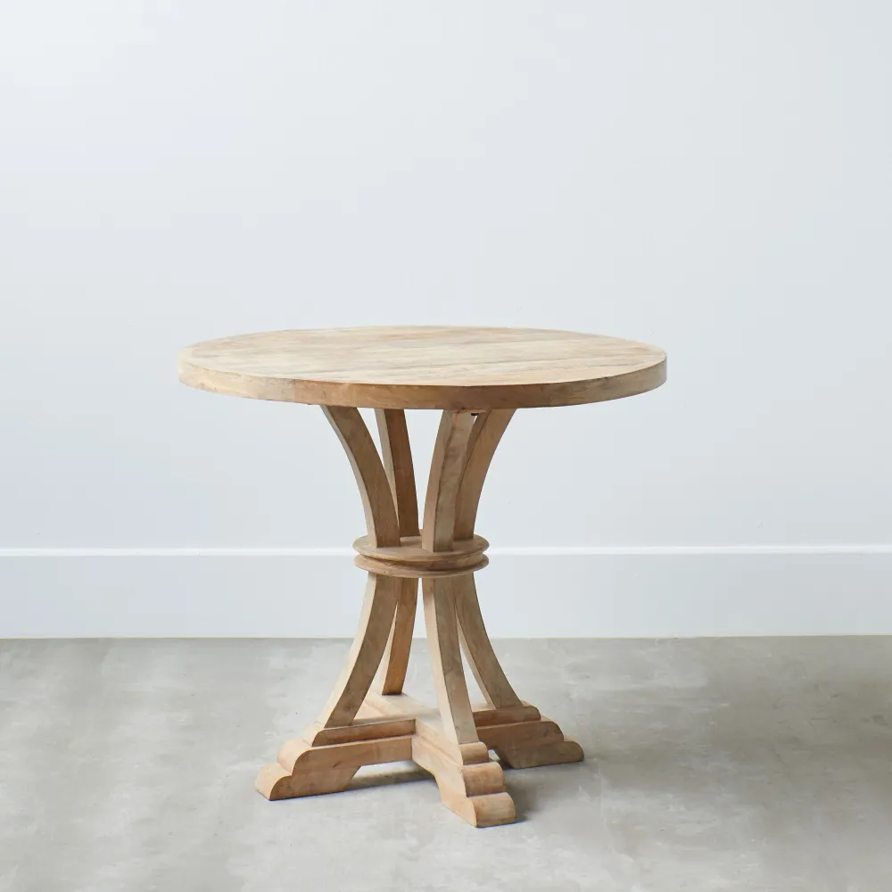 Masa Dining Lemn Mango Natural Antichizat, 85cm - CreativDeco.ro [2]