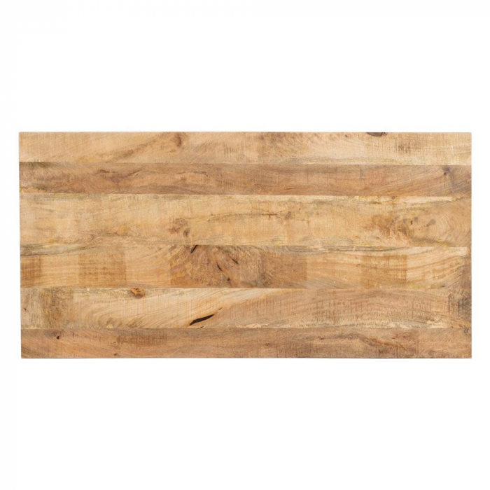 Masă mango masiv 180 cm cu structură metalică tip spider [7]
