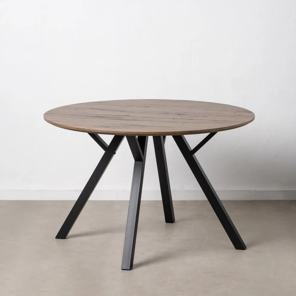 Masa Dining Maro Negru, MDF Metal - CreativDeco.ro [3]