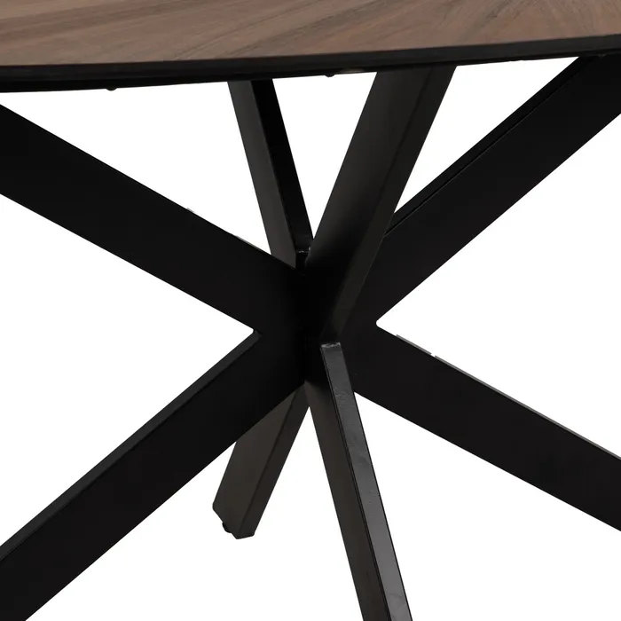 Masa din MDF si metal design industrial|Mese moderne pentru decoruri industriale [6]
