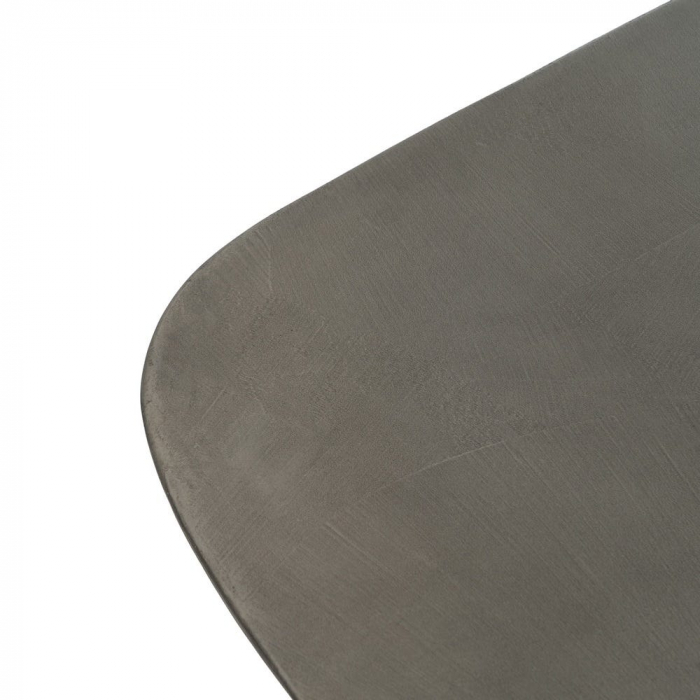 Masă dining 240 cm microciment & stejar – design contemporan [3]