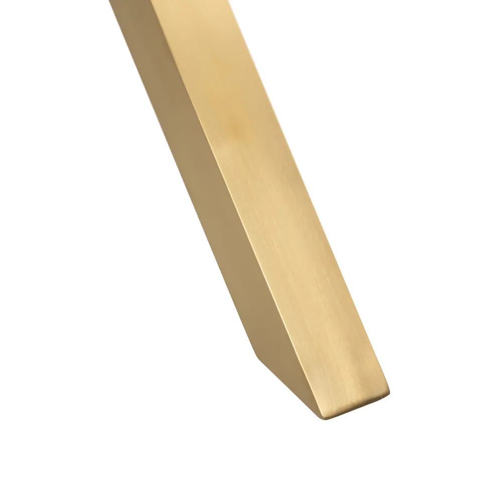 Masa Dining Rotunda Lise, Negru Auriu, Sticla Otel - CreativDeco.ro [8]