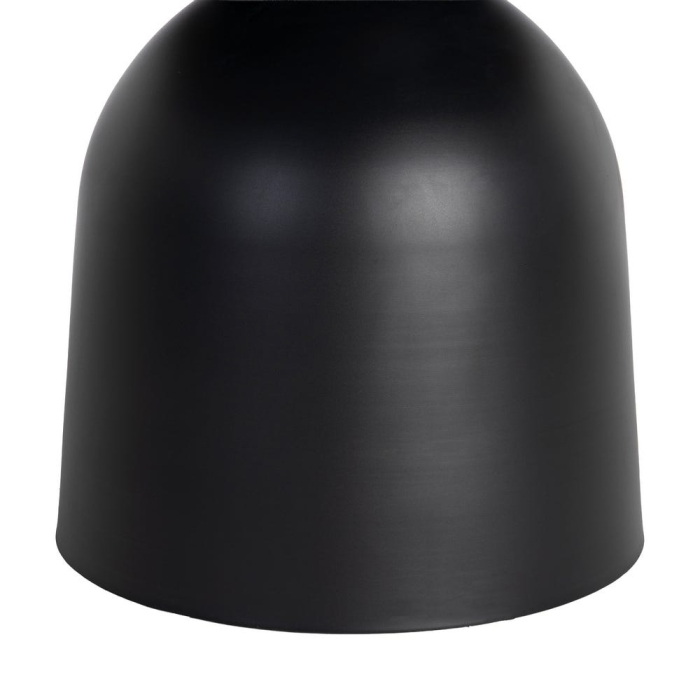 Masă dining rotundă neagră cu blat din piatră sinterizată [6]