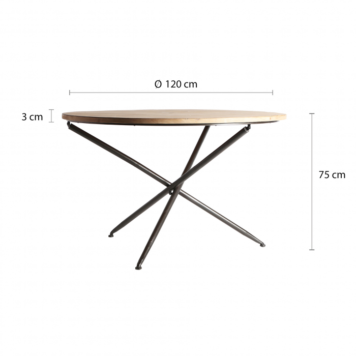Masa dining Tirkane rotunda|Mese moderne premium [5]