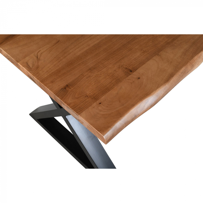 Masă dining Mingle Table lemn masiv și picioare metalice [5]