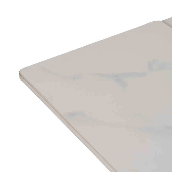 Masa Extensibila Moderne CreativDeco - Blat Ceramica Imitatie Marmura [4]