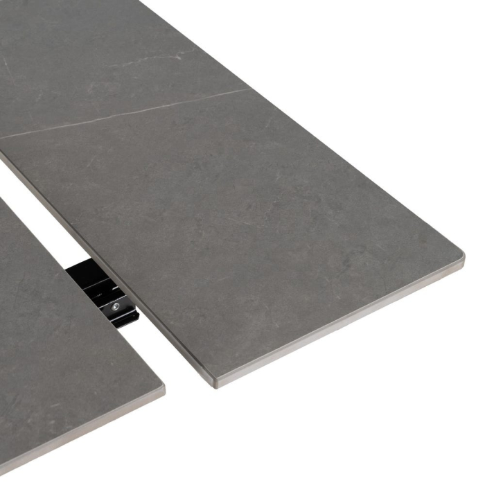 Masa Dining Extensibila Metal Negru CreativDeco - Blat Ceramica Elegant [8]