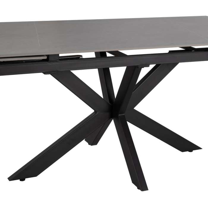 Masa Dining Extensibila Metal Negru CreativDeco - Blat Ceramica Elegant [11]