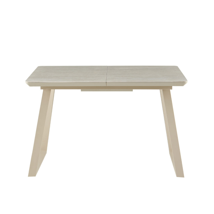 Masă extensibilă de dining din ceramică bej [3]