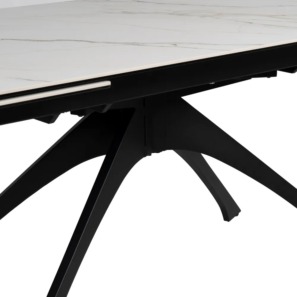 Masa extensibila imitatie marmura|Mobilier dining luxos [5]