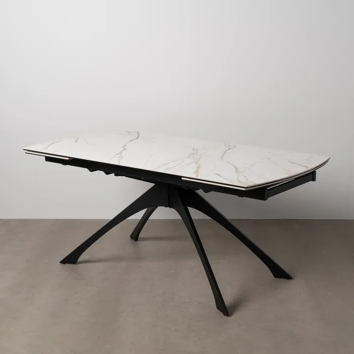 Masa extensibila imitatie marmura|Mobilier dining luxos [2]