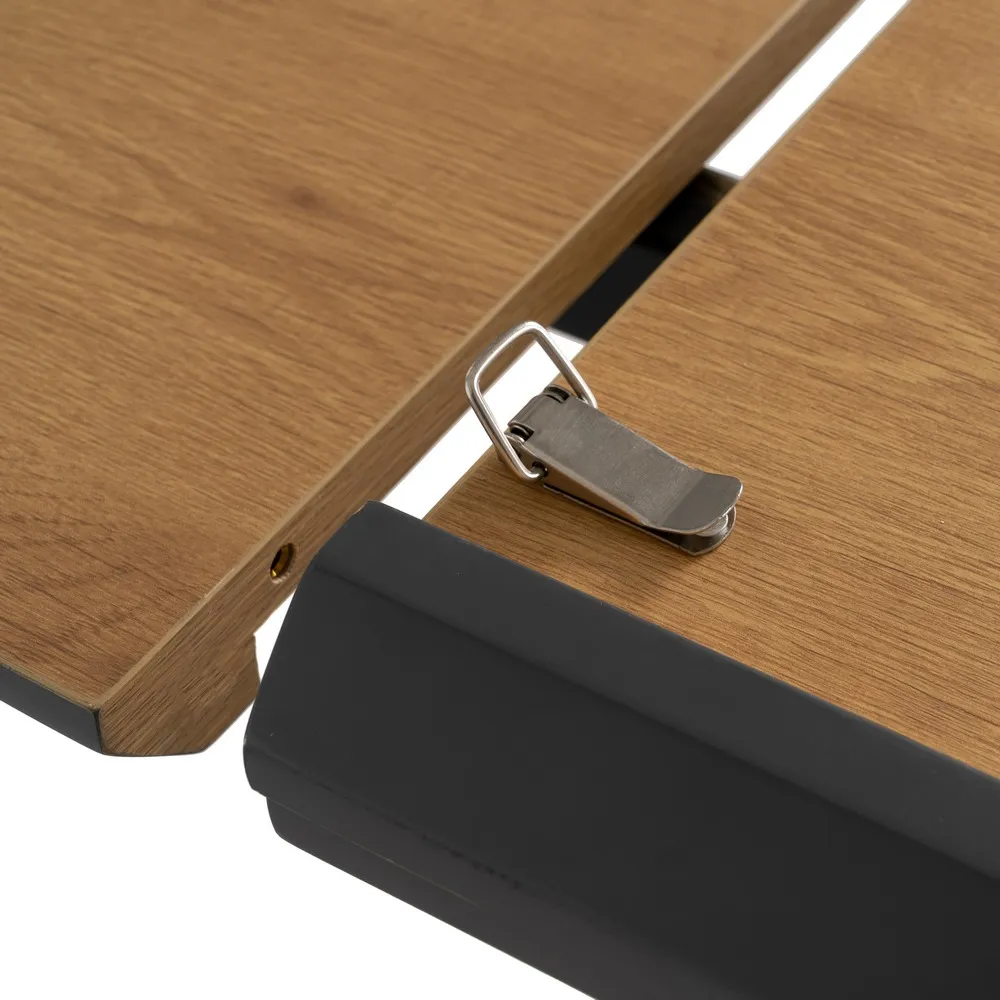 Masa extensibila MDF finisaj stejar|Mese extensibile pentru interioare moderne [15]