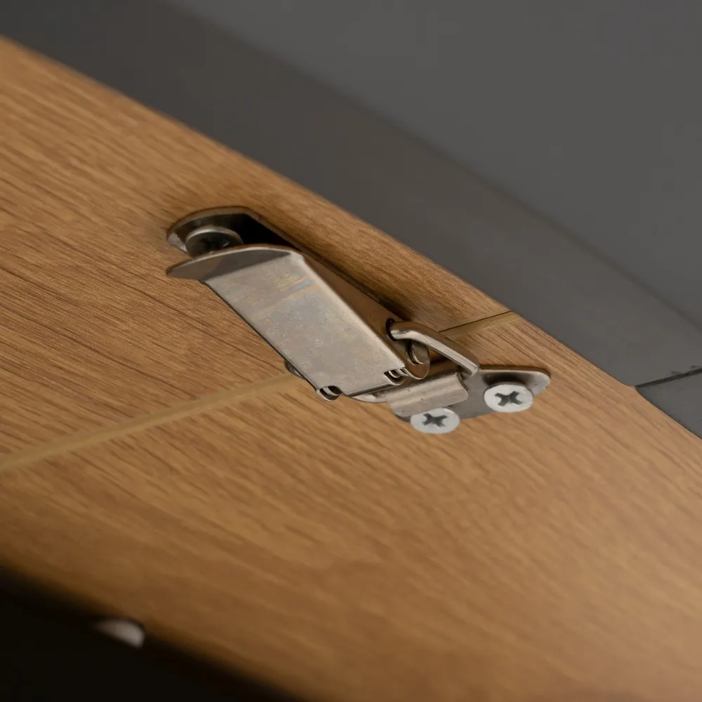 Masa extensibila MDF finisaj stejar|Mese extensibile pentru interioare moderne [12]