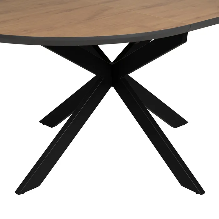 Masa extensibila MDF finisaj stejar|Mese extensibile pentru interioare moderne [5]