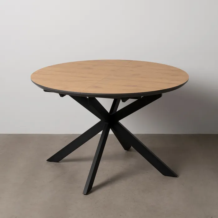 Masa extensibila MDF finisaj stejar|Mese extensibile pentru interioare moderne [4]
