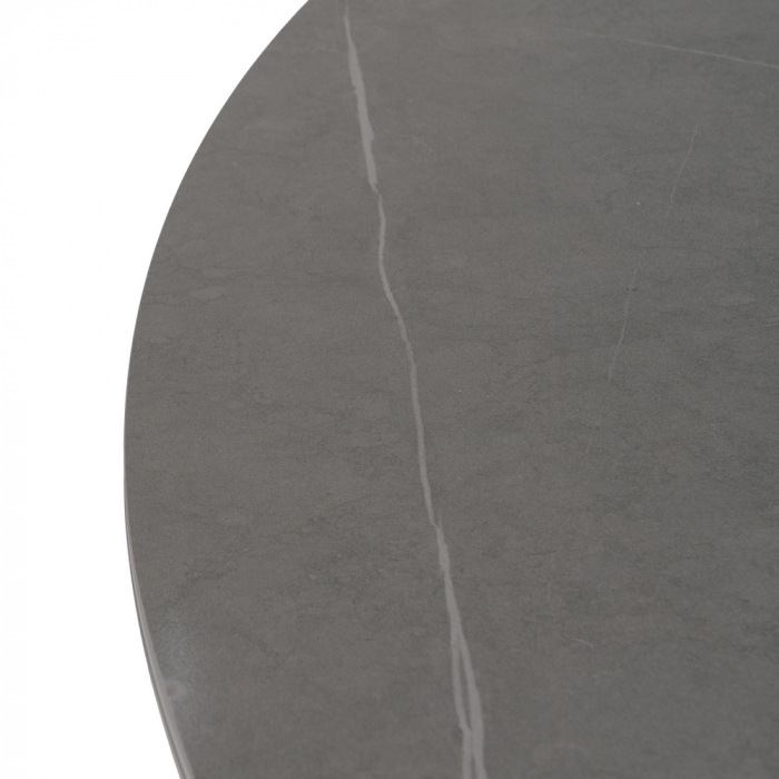 Masa Extensibila Circulara Metal Negru CreativDeco - Ideal pentru Evenimente [4]