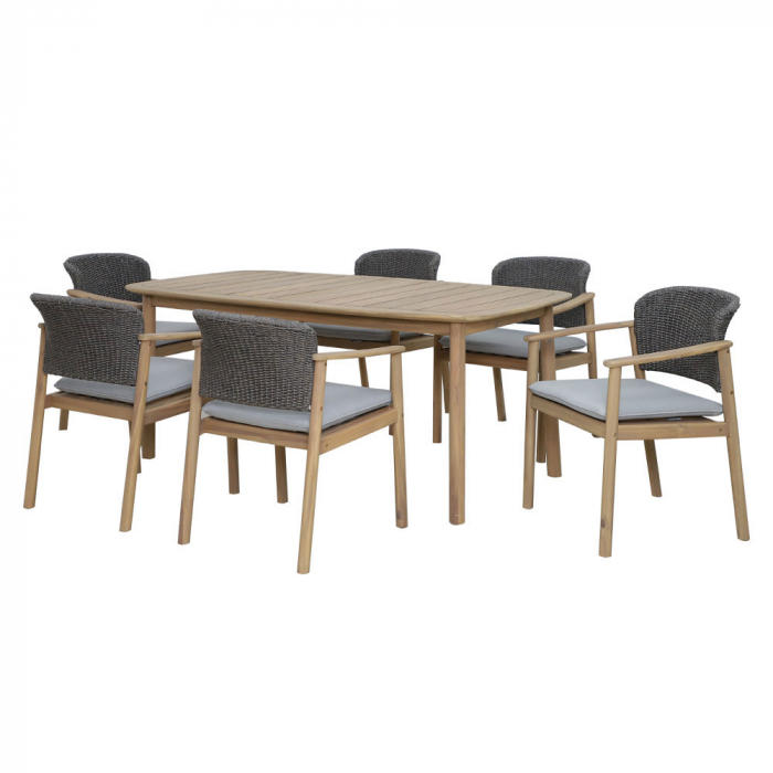 Masa Freeland stejar natural 180x96x76 [6]