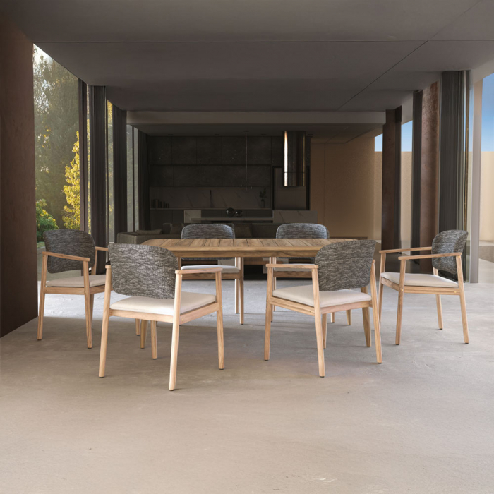 Masa Freeland stejar natural 180x96x76 [2]