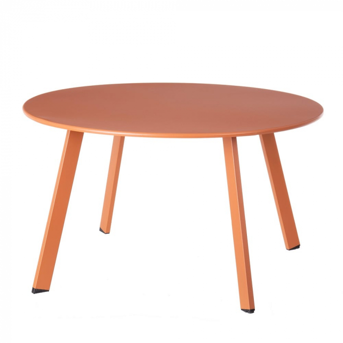 masă MARZIA Ø70 – oțel terra, masă rotundă lounge exterior [1]