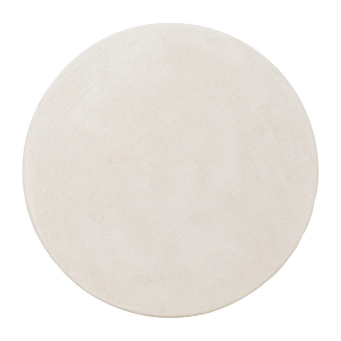 Masă laterală albă cu design cilindric modern Wilma [6]