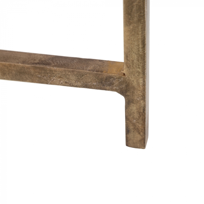 Masuta Laterala Auriu Fier CreativDeco - Design Minimalist pentru Diverse Utilizari [7]