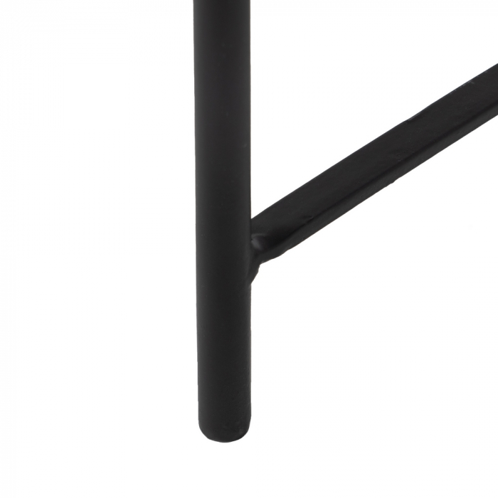 Masuta Auxiliara Negru si Taupe CreativDeco - Mobilier Modern pentru Colturile Cozy [8]