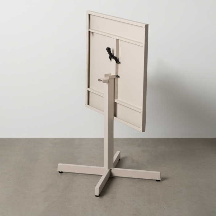 Masa Laterala Pliabila Taupe CreativDeco - Mobilier Versatil pentru Spatii Mici [2]