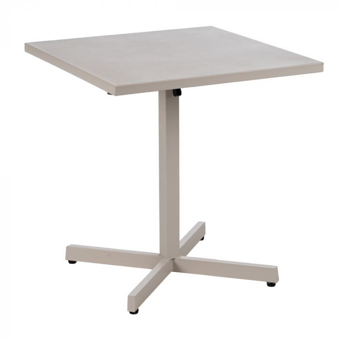 Masa Laterala Pliabila Taupe CreativDeco - Mobilier Versatil pentru Spatii Mici [3]