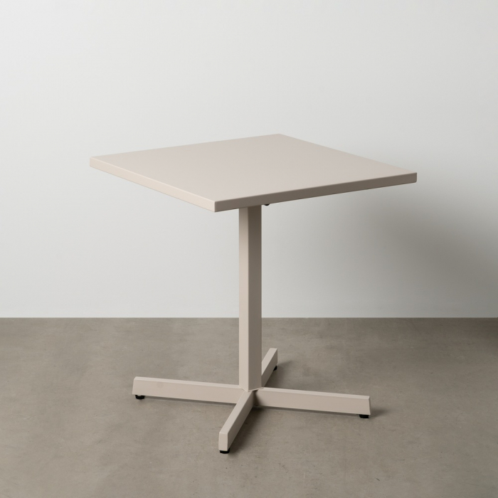 Masa Laterala Pliabila Taupe CreativDeco - Mobilier Versatil pentru Spatii Mici [1]