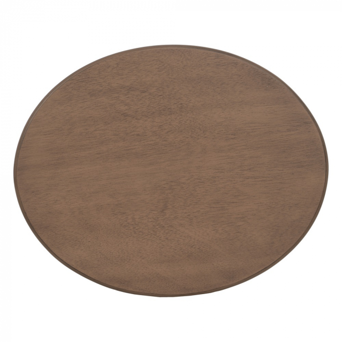 Măsuță Rotundă Lemn Pin CreativDeco - Mobilier Tradițional pentru Living și Dormitor [9]