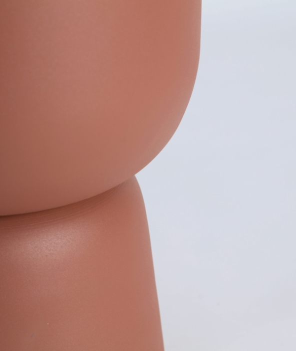 Masă laterală Terra din fier maro cu finisaj mat [2]